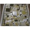 Image 1 : ESTATE:  PARTIAL BOX OF CRYSTAL TILE