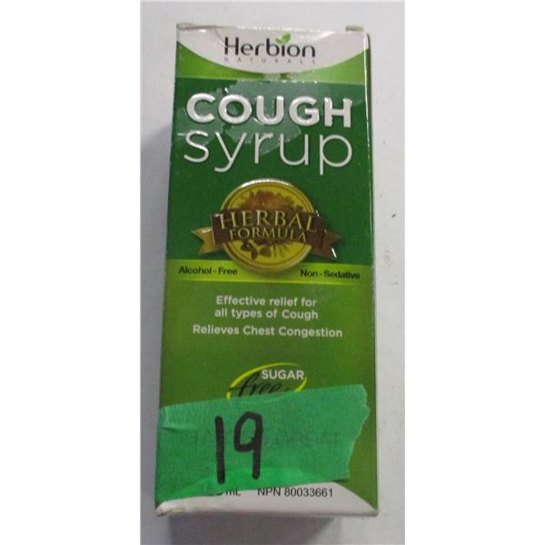 AMAZON (AS IS):  HERBION COUGH SYRUP (150 ML)