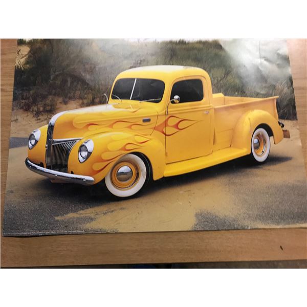 BUNDLE C/W 40 FORD PICK-UP POSTERS