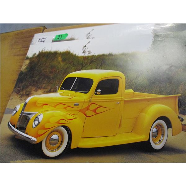 1940 FORD PICK-UP POSTERS - BUNDLE