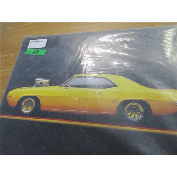 1967 CAMERO POSTERS - BUNDLE