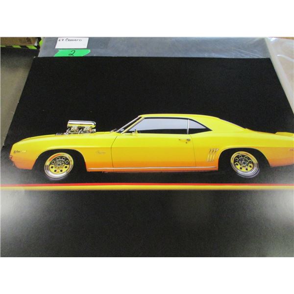 BUNDLE OF 1967 CAMARO POSTERS