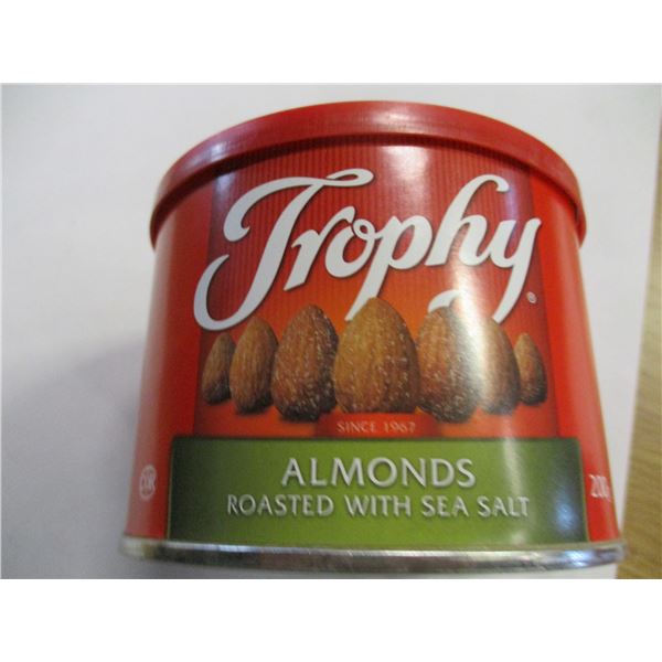 SHELF PULLS (AS IS):  TROPHY ALMONDS C/W SEA SALT (200G)