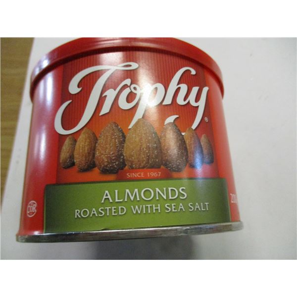 SHELF PULLS (AS IS):  TROPHY ALMONDS C/W SEA SALT (200G)