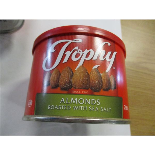 SHELF PULLS (AS IS):  TROPHY ALMONDS C/W SEA SALT (200G)