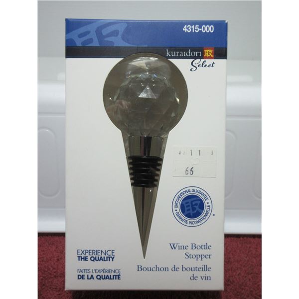 NEW:  KURAIDORI WINE BOTTLE STOPPER