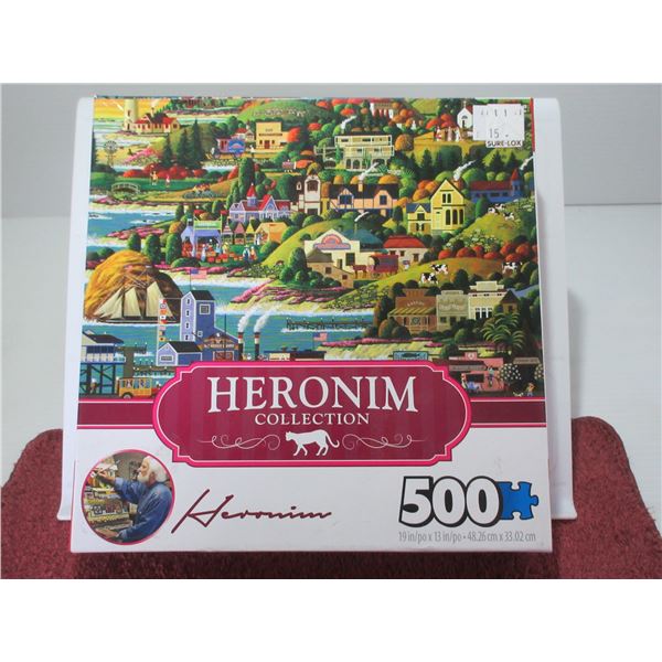 HERONIM 500 PIECE "BUILDINGS" PUZZLE