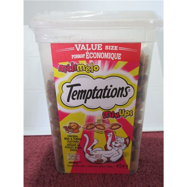 TEMPTATIONS MIX UPS CAT TREATS (454 G) - TUB