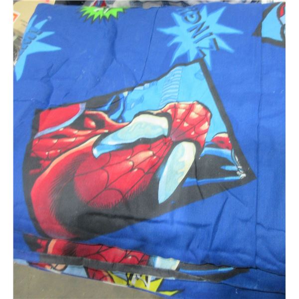 SEIZURE:  TWIN SIZE SPIDERMAN QUILT