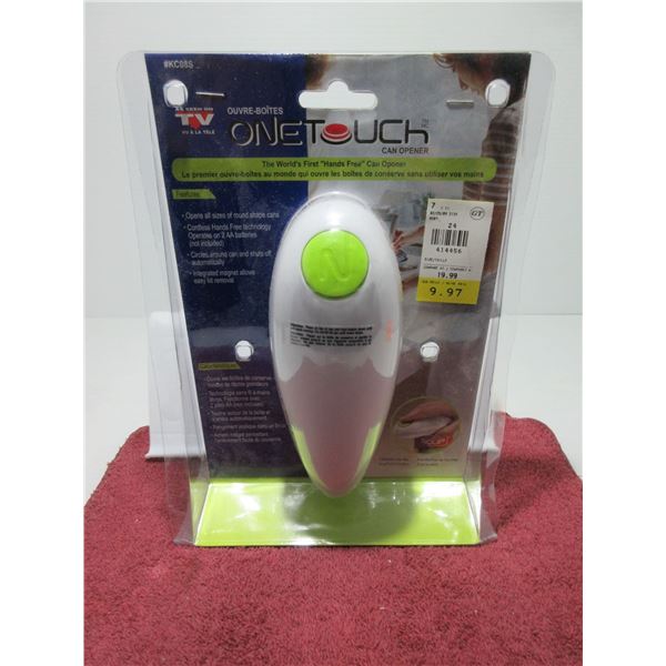 NEW:  ONE TOUCH CAN OPENER (AS SEEN ON TV)