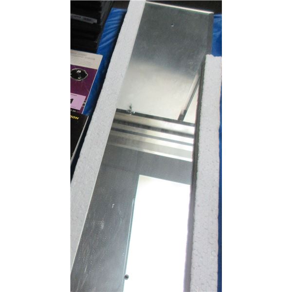 ESTATE:  SET OF 2 MIRRORED/BEVELLED SHELVES (APPROX. 36" X 8")