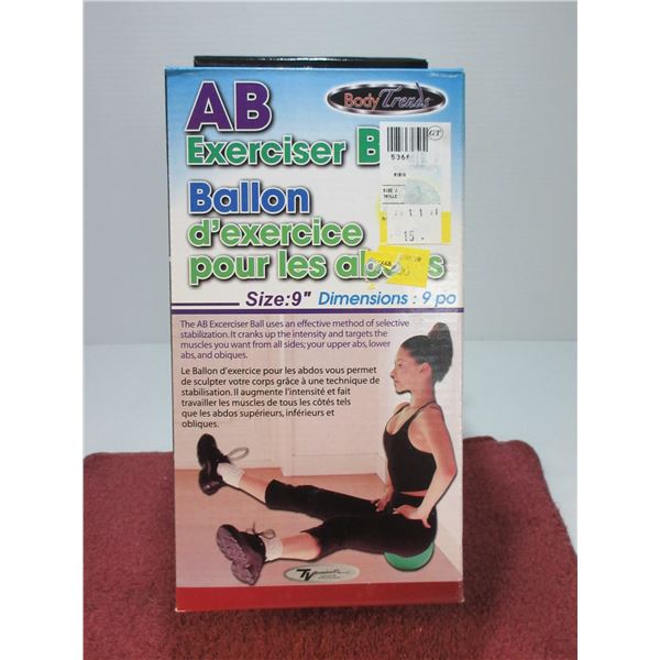 NEW:  AB EXERCISER BALL (9")