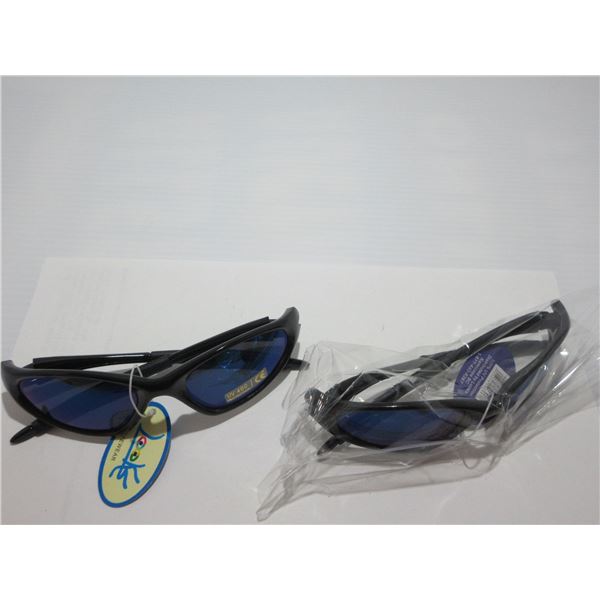 NEW:  RED SUNGLASSES - 2 PAIR
