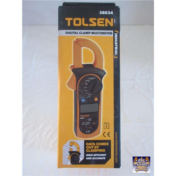 NEW:  TOLSEN DIGITAL CLAMP MULTIMETER