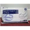 Image 1 : NEW:  DISPOSABLE SURGICAL MASKS (10) - PACKAGE