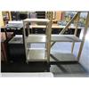 Image 1 : SET OF 2 A/V Carts & Custom Shelf