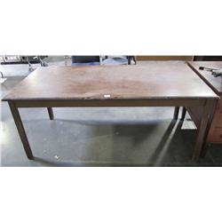 Wood Dining Table 3' X 6'