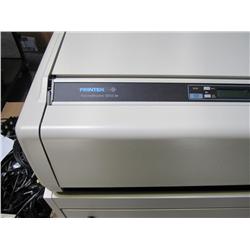 Printek 8003se Forms Master Printer W/Cabinet