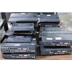 Lot Of 12 IBM ThinkPad Dock II