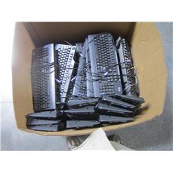 Huge Box Lot Of PS2 Black IBM Keyboards