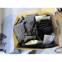 Box Lot Of IBM & Dell Keyboards