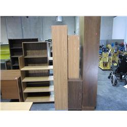 Lot Of 6 Book Shelves Various Sizes