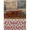 Image 5 : Carved Wooden Victorian Armchair w/ Upholstered Seat & Back 24" x 19.5" x 38"H