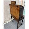 Image 10 : Wooden Secretary Desk w/ Drop Front, Drawer & Organizer Hutch 28.5" x 17.5" x 54"H