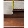 Image 20 : Wooden Secretary Desk w/ Drop Front, Drawer & Organizer Hutch 28.5" x 17.5" x 54"H