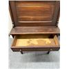 Image 6 : Wooden Secretary Desk w/ Drop Front, Drawer & Organizer Hutch 28.5" x 17.5" x 54"H