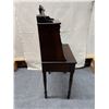 Image 8 : Wooden Secretary Desk w/ Drop Front, Drawer & Organizer Hutch 28.5" x 17.5" x 54"H