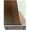 Image 9 : Wooden Secretary Desk w/ Drop Front, Drawer & Organizer Hutch 28.5" x 17.5" x 54"H