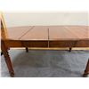 Image 13 : Wooden Drop Leaf Table w/ Expansion Inserts to  81"L (Max)