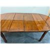 Image 14 : Wooden Drop Leaf Table w/ Expansion Inserts to  81"L (Max)