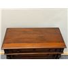 Image 10 : Wooden 4-Drawer Dresser on Wheels 37" x 18" x 32"H