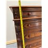 Image 20 : Wooden 4-Drawer Dresser on Wheels 37" x 18" x 32"H