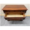 Image 8 : Wooden 4-Drawer Dresser on Wheels 37" x 18" x 32"H