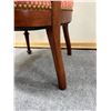 Image 13 : Carved Wooden Victorian Chair w/ Upholstered Seat & Back 18" x 17" x 35"H