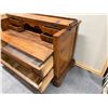 Image 10 : Wooden 3-Drawer Dresser w/ Drop Front & Interior Organizer 53" x 22.5" x 34.5"H