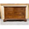 Image 2 : Wooden 3-Drawer Dresser w/ Drop Front & Interior Organizer 53" x 22.5" x 34.5"H