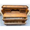 Image 4 : Wooden 3-Drawer Dresser w/ Drop Front & Interior Organizer 53" x 22.5" x 34.5"H