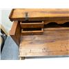 Image 6 : Wooden 3-Drawer Dresser w/ Drop Front & Interior Organizer 53" x 22.5" x 34.5"H