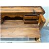Image 7 : Wooden 3-Drawer Dresser w/ Drop Front & Interior Organizer 53" x 22.5" x 34.5"H