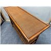 Image 12 : Palecek Woven Sideboard Table w/ 6 Drawers & Undershelf 54" x 18" x 35"H