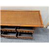 Image 7 : Palecek Woven Sideboard Table w/ 6 Drawers & Undershelf 54" x 18" x 35"H