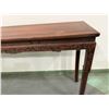 Image 11 : Carved Wooden Sideboard Table 83" x 18" x 38.5"H