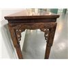 Image 15 : Carved Wooden Sideboard Table 83" x 18" x 38.5"H