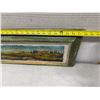 Image 11 : Massimo Assisi Glass Painting Signed by Artist 28" x 12", Framed