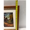 Image 15 : Lighthouse Artwork by Hunt 14.5" x 19", Wood Framed & Matted