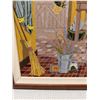 Image 5 : Potting Shed Needlepoint Artwork 22" x 27", Wood Framed